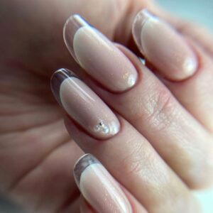 Oval slim & French glass